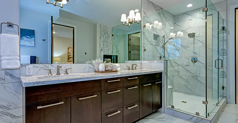 Partial Bathroom Reconstruction in Benton