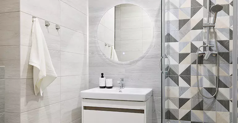 Small Master Bathroom Remodel in Ames