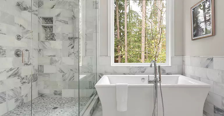 Bathtub to Tile Shower Conversion in Casey