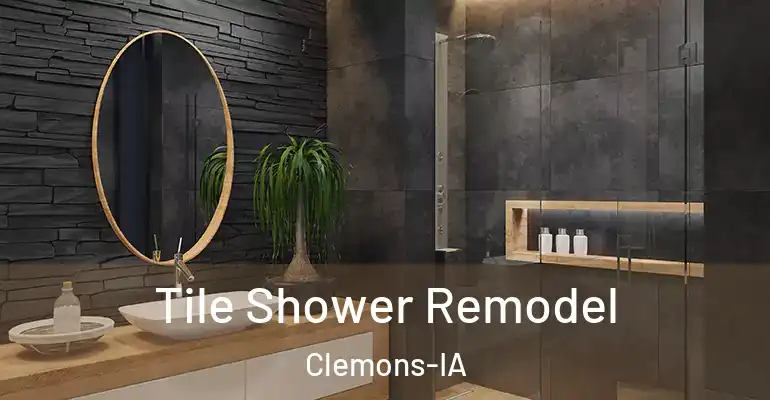 inner Bathroom imggen Tile Shower Remodel Clemons-IA