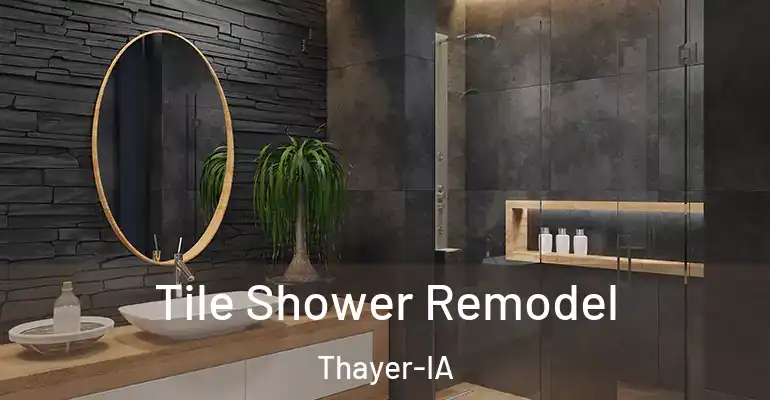 inner Bathroom imggen Tile Shower Remodel Thayer-IA